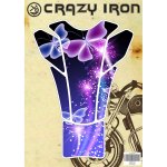 CRAZY IRON Наклейка на бак BUTTERFLY