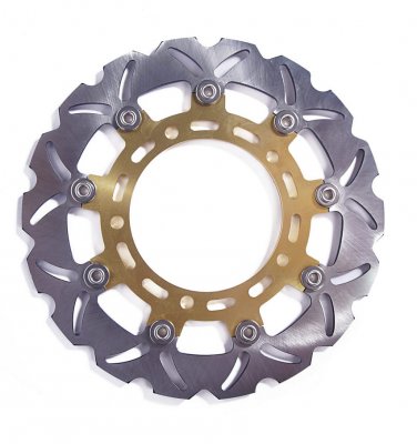 Тормозной диск передний Tarazon ZC955 для Suzuki Gladius 650 09-14, SV ABS / SV S ABS 650 07-21 золотой