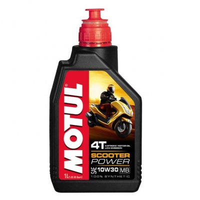 Motul Scooter Power 4T 10W30 моторное масло для 4-тактных скутеров