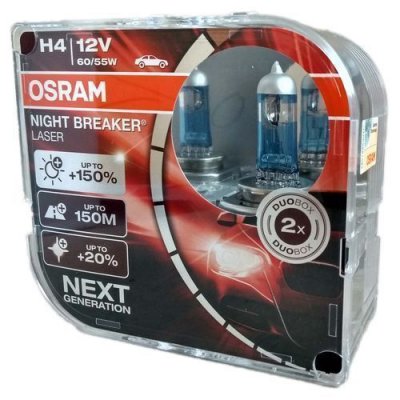 Osram Лампа головного света H4 P43t 12V60/55W 3800K 2шт.