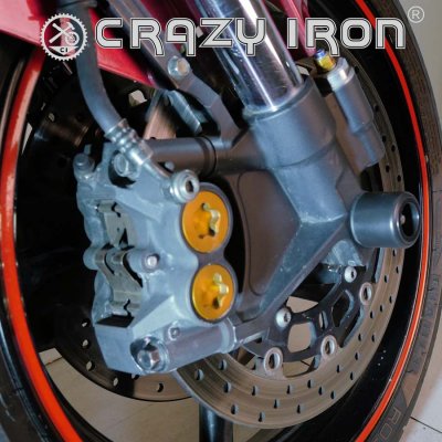 Crazy Iron 3008 Слайдеры Yamaha YZF-R6 2006-2016 в ось переднего колеса