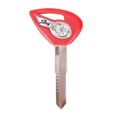 Ключ зажигания для мотоцикла Yamaha красный
