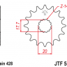 Звезда передняя JTF558.14