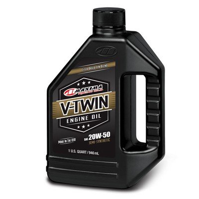 Maxima моторное масло V-Twin Mineral Synthetic Blend 20w50 946мл