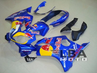 ZXMT Комплект пластика для мотоцикла Honda CBR 600 F4I 04-07 Red Bull Синий
