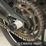 Crazy Iron 3080514 Пеги в ось заднего колеса Yamaha MT-09, TRACER, FZ-09, XSR900 2013-2016 г.в.
