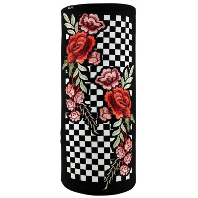 Zan Шейная повязка SportFlex Checkered Floral