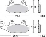 Тормозные колодки Lucas TRW – MCB582SI