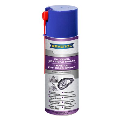 Смазка для цепей Ravenol Kettenoel Off-Road Spray (0,4л)