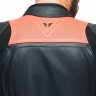 Dainese Куртка кожаная RACING 4 628 Black/Fluo-Red перфорированная