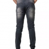 Starks Мотоджинсы мужские SNAKE Regular fit стрейч, черные