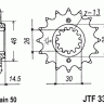 Звезда передняя JTF339.18RB с демпфером