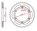 Звезда задняя PBR 288 48 C45 (JTR301.48)