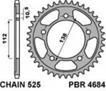 Звезда задняя PBR 4684 41 C45 (JTR1877.41)