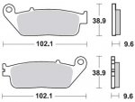 Тормозные колодки Lucas TRW – MCB677SV