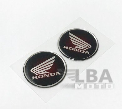 LBA Наклейка логотип Honda 3D диаметром 51мм