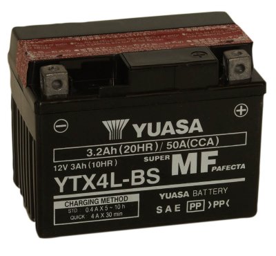 Аккумулятор YUASA YTX4L-BS