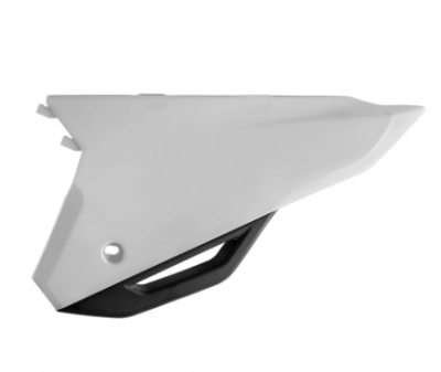 Щиток бокового номера Polisport для Honda CRF450R 2021-, CRF250R 2022- белый