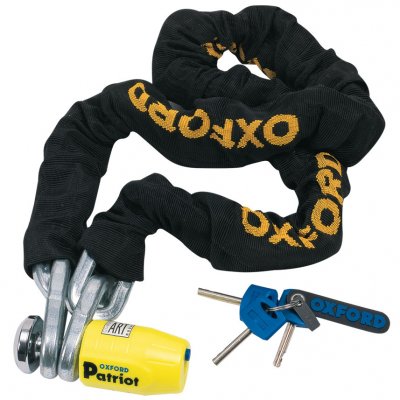 Oxford OF797 Замок с цепью Oxford Patriot 12mm chainlock- 2.0mtr