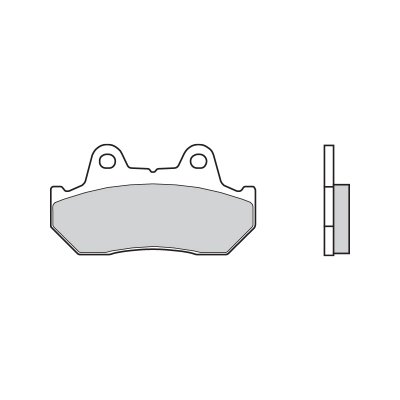 Brembo 07HO1010 колодки тормозные (FDB244)