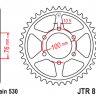Звезда задняя JTR816.47