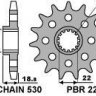 Звезда передняя PBR 2254 C15 (JTF743.15)