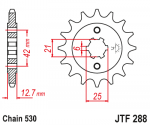 Звезда передняя JTF288.15