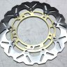 Передние тормозные диски Arashi для Kawasaki Z400 / Ninja 400 ABS / EX400 ABS 18-24 золотые