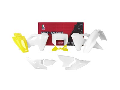 RTech R-KITHSQ-OEM-724 Комплект пластика Husqvarna TE-FE 150-450 24- Lemon Yellow белый