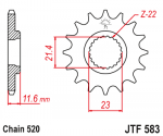 Звезда передняя JTF583.15