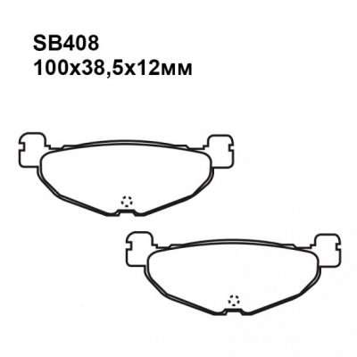 Тормозные колодки Puller SB408