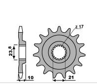 Звезда передняя PBR 2260 C13 (JTF1443.13)