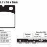 Тормозные колодки EBC FA018