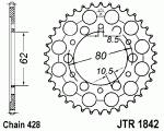 Звезда задняя JTR1842.52