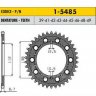 Звезда задняя Sunstar 1-5485-43 стальная (JTR302-43)