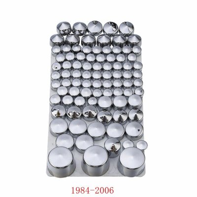 Комплект заглушек болтов Harley-Davidson Softail Twin 84-06 хром