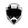 AGV Шлем AX9 NORTH BLACK/WHITE/CYAN