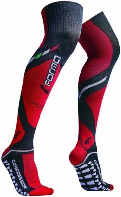 Forma Гетры OFF-ROAD COMPRESSION LONG SOCK black/red