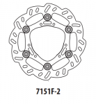 Тормозной диск GOLDfren 7151F2