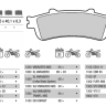 Brembo 07HO43SP Тормозные колодки