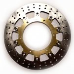Тормозной диск передний Tarazon ZY925 для Yamaha YZF R6 600 99-02, TDM 900 02-14, XJR 1300 99-17 золотой