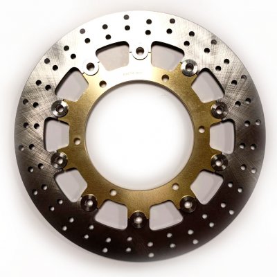 Тормозной диск передний Tarazon ZY925 для Yamaha YZF R6 600 99-02, TDM 900 02-14, XJR 1300 99-17 золотой