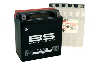 BS-Battery BTX16-BS Аккумулятор (YTX16-BS)