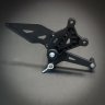 Crazy Iron Комплект подножек STUNT Kawasaki ZX-6R, ZX-6RR 03-04, черный