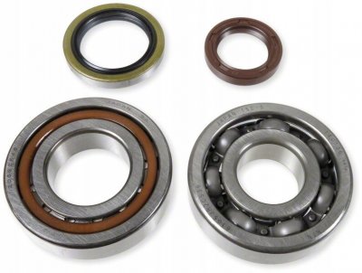 Комплект подшипников и сальников коленвала Athena для KTM SX125 11-23, MC125 20-23, TC125 14-23