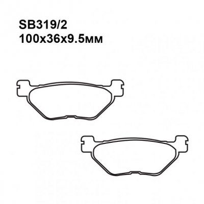 Тормозные колодки Puller SB319/2