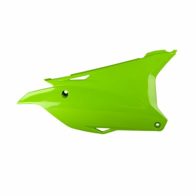 Щиток бокового номера Polisport для Kawasaki KX85 2014-> зеленый