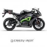 Crazy Iron 1000118 Защита RACE RAIL для HONDA CBR1000RR 06-07