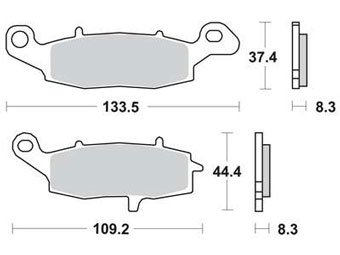 Тормозные колодки Lucas TRW – MCB682