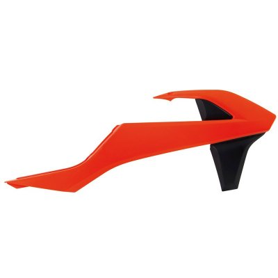 RTech Боковины радиатора SX125-250/SXF250-450 16-18, EXC/EXCF/XC-W 17-19 оранжево-черные